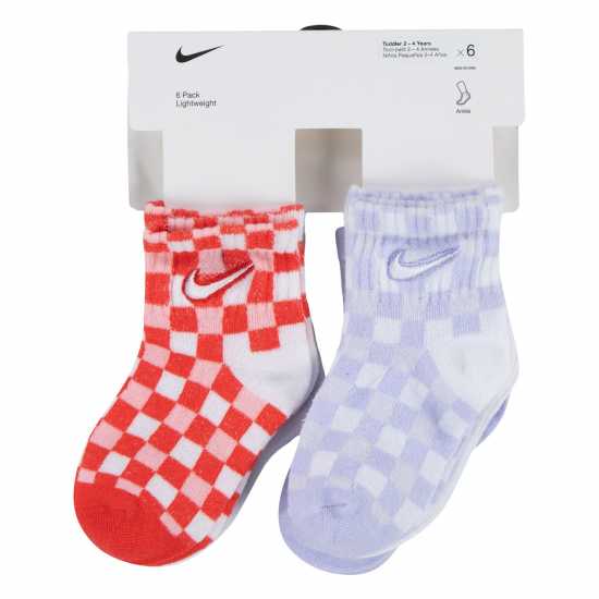 Nike 6Pk Quart Sck Bb99  Детски чорапи