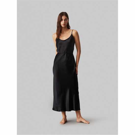 Calvin Klein Дамска Рокля Slip Dress  Дамски пижами