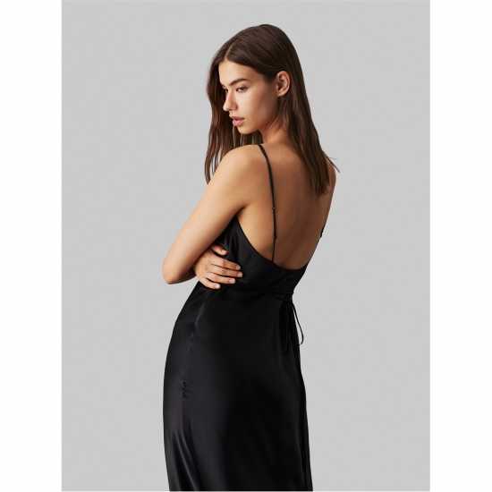 Calvin Klein Дамска Рокля Slip Dress  Дамски пижами