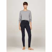 Tommy Hilfiger Legging Pj Set With Eyemask  