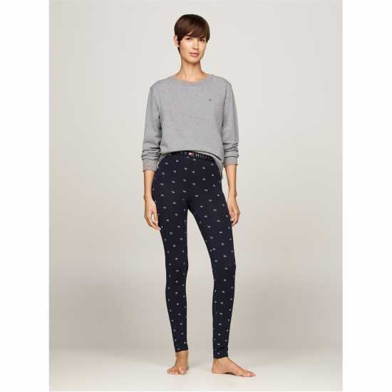 Tommy Hilfiger Legging Pj Set With Eyemask  