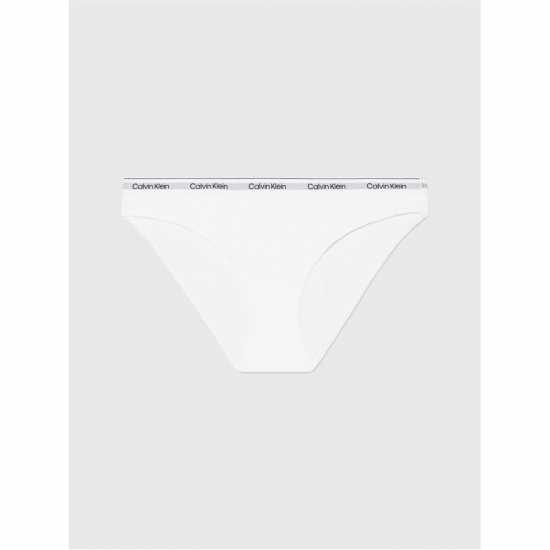 Calvin Klein Logo Brief Бяло Дамски бански