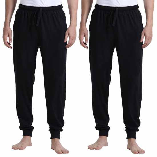 Howick 2 Pack Cuffed Pyjama Bottoms  