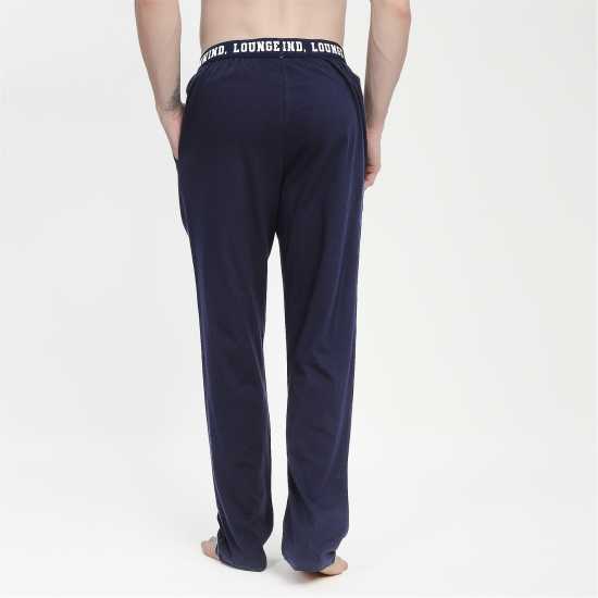 Howick 2 Pack Slogan Pyjama Bottoms  