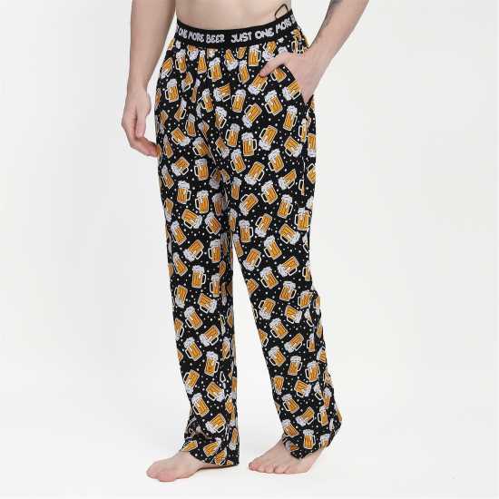 Howick 2 Pack Beer Pyjama Bottoms  