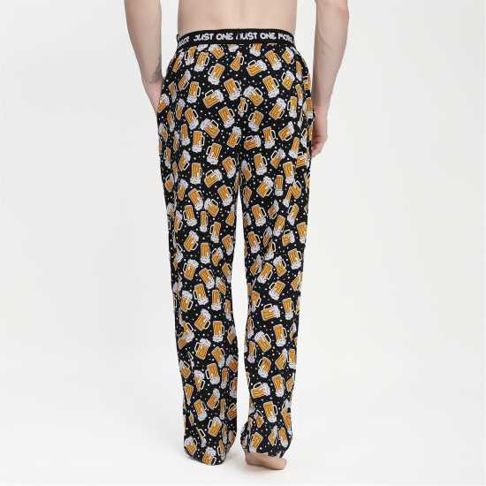 Howick 2 Pack Beer Pyjama Bottoms  