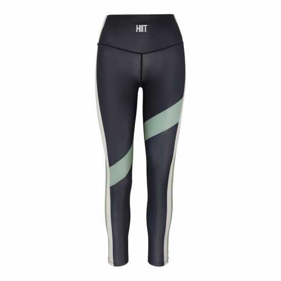 Hiit Colourblock Leggings Черно Дамски долни дрехи