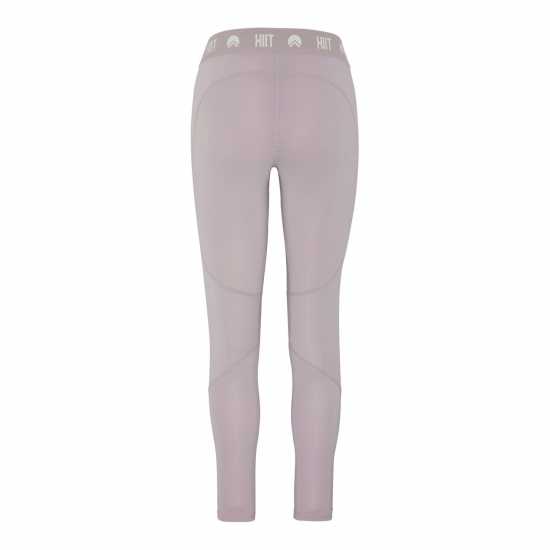 Hiit Gloss Logo Legging Розово Дамски долни дрехи