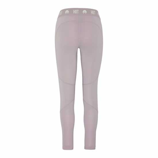 Hiit Curve Gloss Logo Legging Розово Дамски долни дрехи