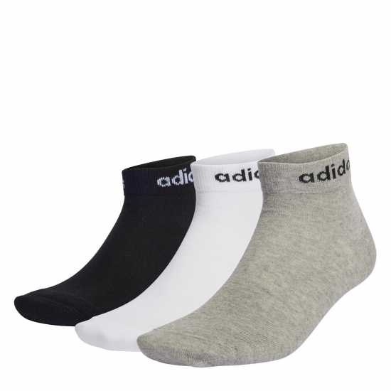 Adidas Think Linear Ankle Socks 3 Pairs  Мъжки чорапи