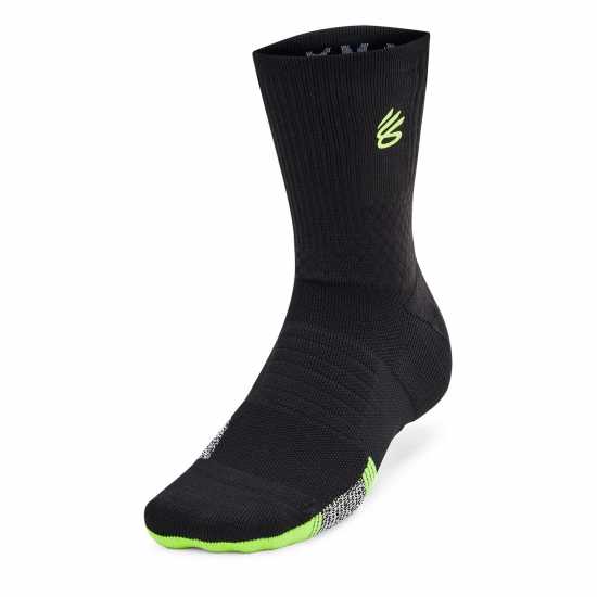 Under Armour Curry Armourdry Playmaker Mid-Crew Socks Adults  