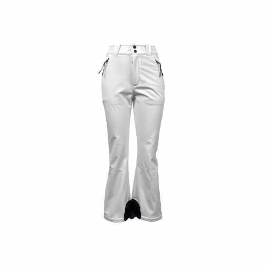 Дамско Ски Долнище Jack Wills Flared Ski Pants Ladies Бяло Дамски ски долнища