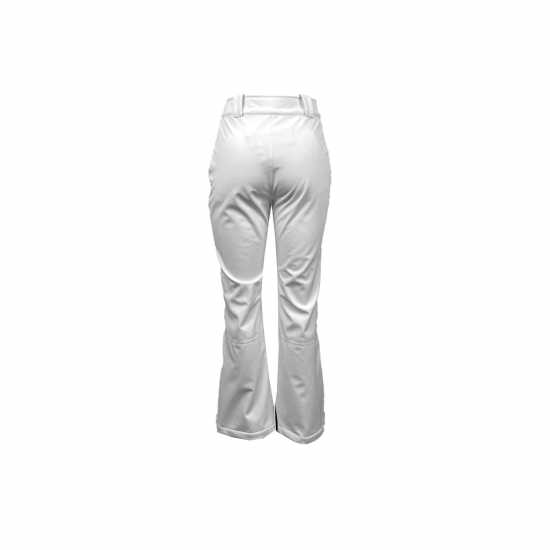 Дамско Ски Долнище Jack Wills Flared Ski Pants Ladies Бяло Дамски ски долнища