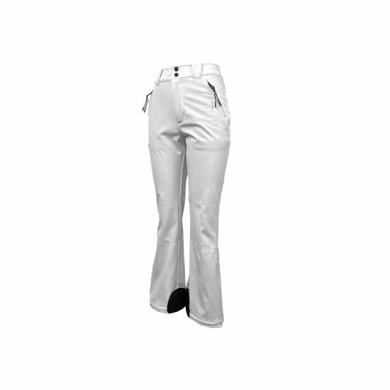 Дамско Ски Долнище Jack Wills Flared Ski Pants Ladies Бяло Дамски ски долнища