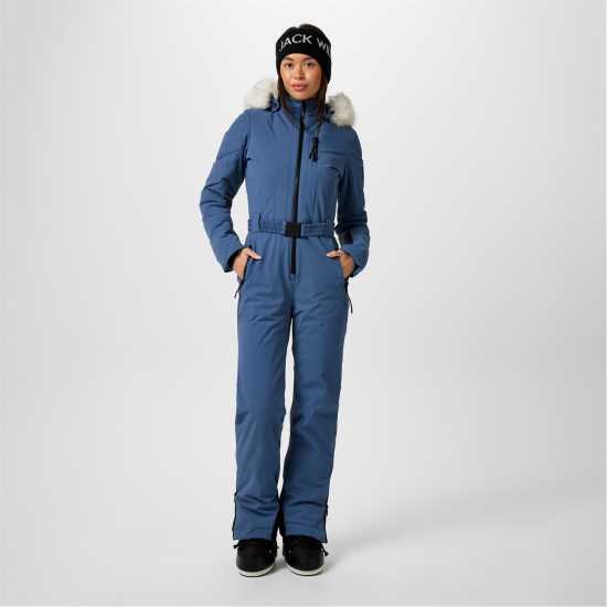 Jack Wills Hooded Ski Suit Ld51 Винтажно индиго Ски екипи