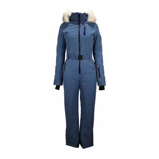 Jack Wills Hooded Ski Suit Ld51 Винтажно индиго Ски екипи