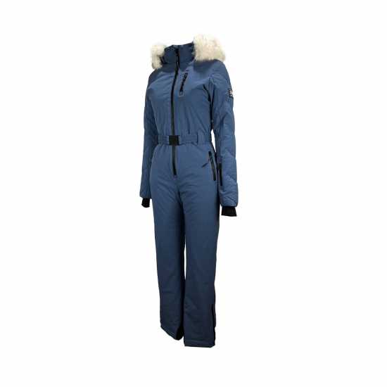 Jack Wills Hooded Ski Suit Ld51 Винтажно индиго Ски екипи