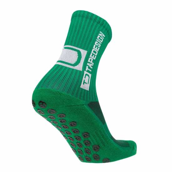 Tapedesign Classic Grip Socks Зелено Мъжки чорапи