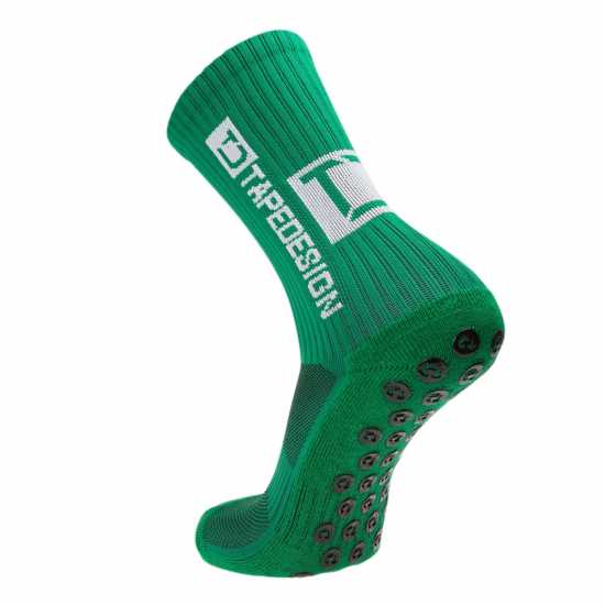 Tapedesign Classic Grip Socks Зелено Мъжки чорапи