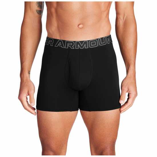 Under Armour Cotton 6In 3Pk Sn00 Черно 