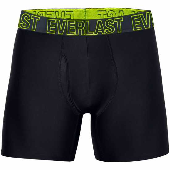 Мъжки Боксерки Everlast Flex Boxers Mens Черно/Волт Мъжко бельо