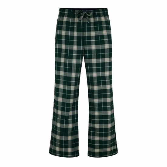 Jack Wills Flannel Check Trousers Вечнозелена каре 