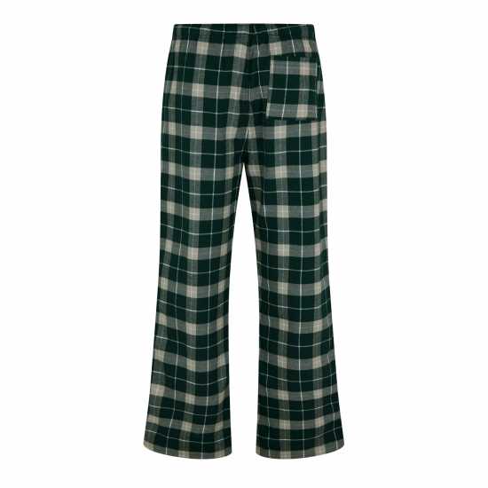 Jack Wills Flannel Check Trousers Вечнозелена каре 