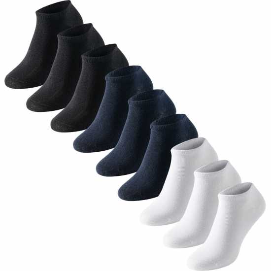 Uncover By Schiesser 9-Pack Trainer Sock  Мъжки чорапи