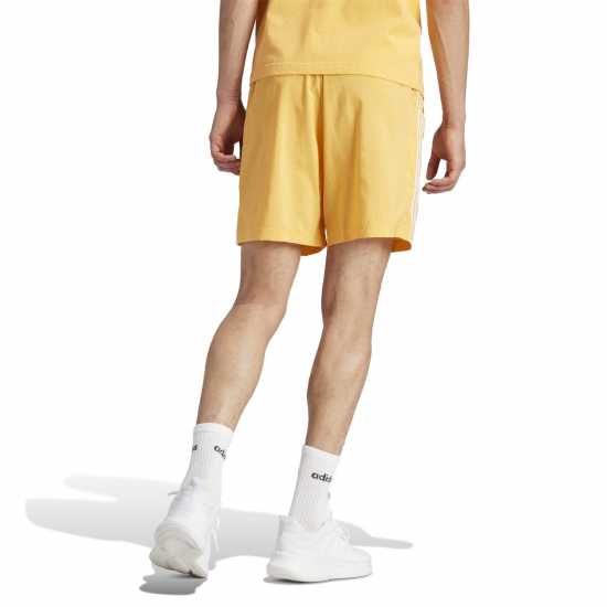 Adidas Мъжки Шорти 3-Stripes Shorts Mens Hazy Orange Мъжко облекло за едри хора