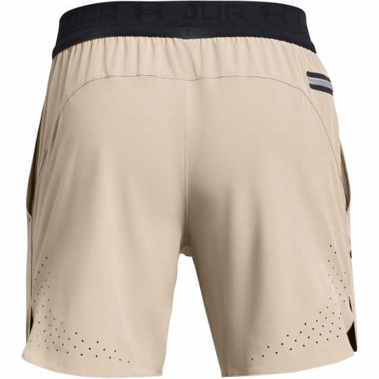 Under Armour Мъжки Шорти 6 Vanish Elite Shorts Mens Тауп/Черно Мъжко облекло за едри хора