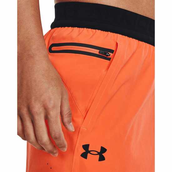 Under Armour Мъжки Шорти 6 Vanish Elite Shorts Mens Оранжево Мъжко облекло за едри хора