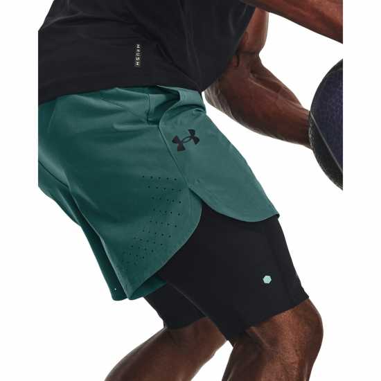 Under Armour Мъжки Шорти 6 Vanish Elite Shorts Mens Зелено Мъжко облекло за едри хора