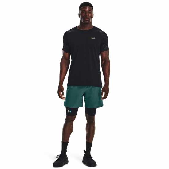 Under Armour Мъжки Шорти 6 Vanish Elite Shorts Mens Зелено Мъжко облекло за едри хора