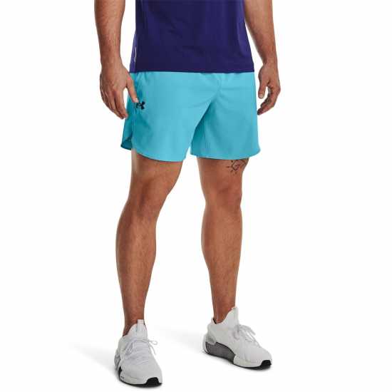 Under Armour Мъжки Шорти 6 Vanish Elite Shorts Mens Синьо Мъжко облекло за едри хора