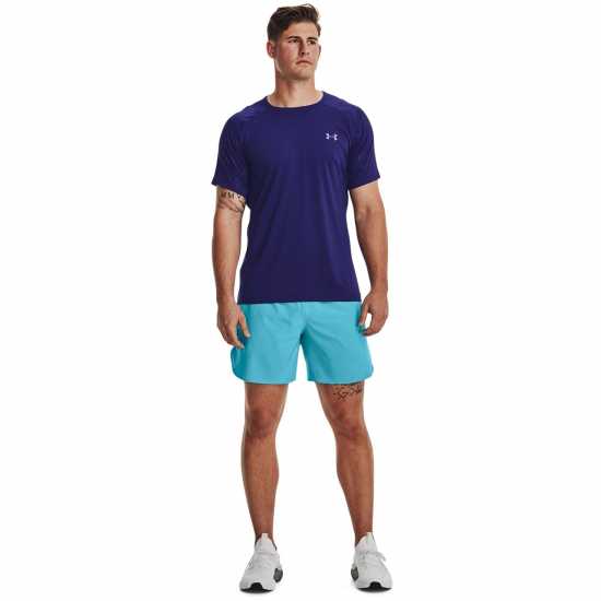 Under Armour Мъжки Шорти 6 Vanish Elite Shorts Mens Синьо Мъжко облекло за едри хора