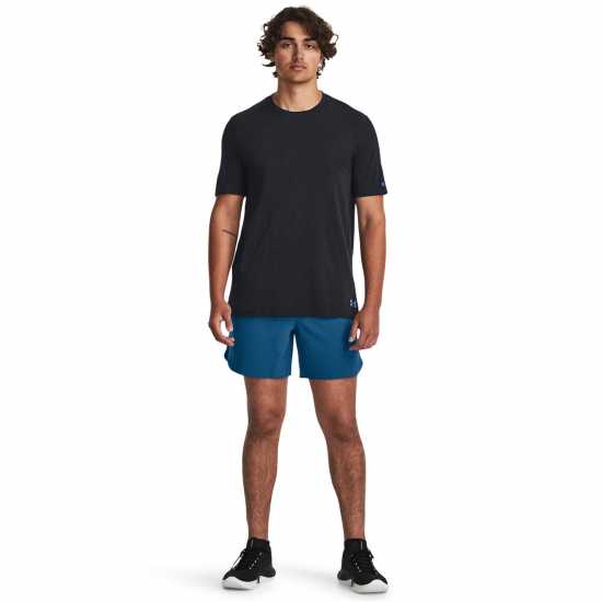 Under Armour Мъжки Шорти 6 Vanish Elite Shorts Mens Синьо Мъжко облекло за едри хора