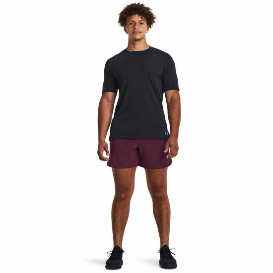 Under Armour Мъжки Шорти 6 Vanish Elite Shorts Mens Кафяво кафяво Мъжко облекло за едри хора