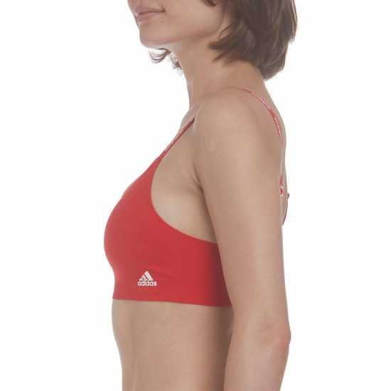 Adidas Active Micro Flex Scoop Lounge Bra Ярко червено Дамско бельо