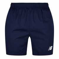 New Balance Train Short Sn99 Морска синьо Мъжко облекло за едри хора