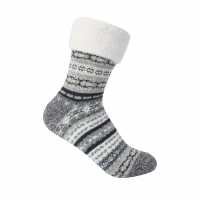 Firetrap Cabin Socks Ladies Морска синьо 