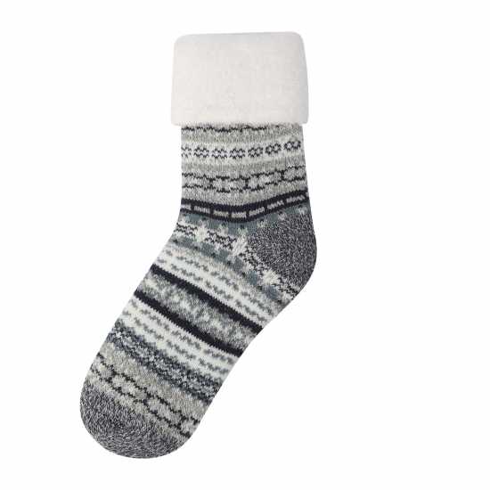 Firetrap Cabin Socks Ladies Морска синьо 