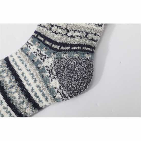 Firetrap Cabin Socks Ladies Морска синьо 