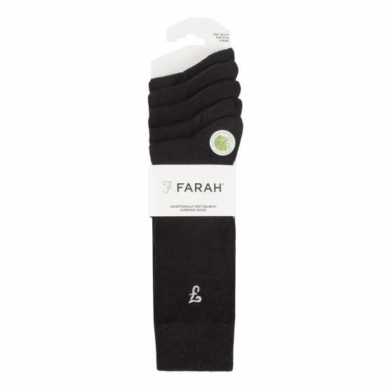 Farah 5 Pack Bamboo Socks Mens  Мъжки чорапи