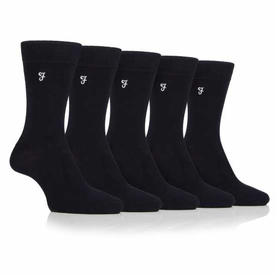 Farah 5 Pack Bamboo Socks Mens  Мъжки чорапи