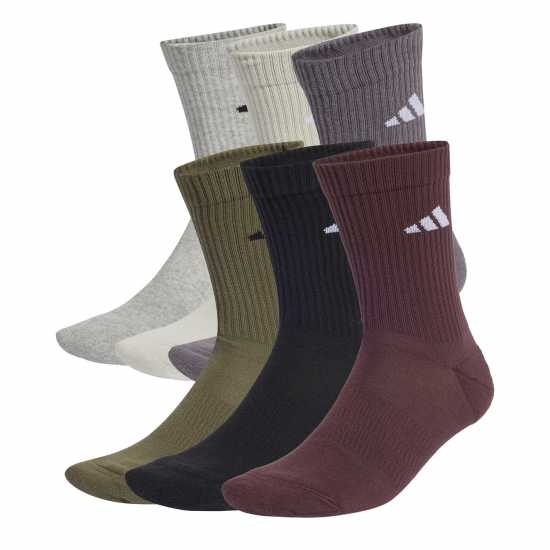 Adidas 6-Pack Logo Crew Socks Adults  Мъжки чорапи