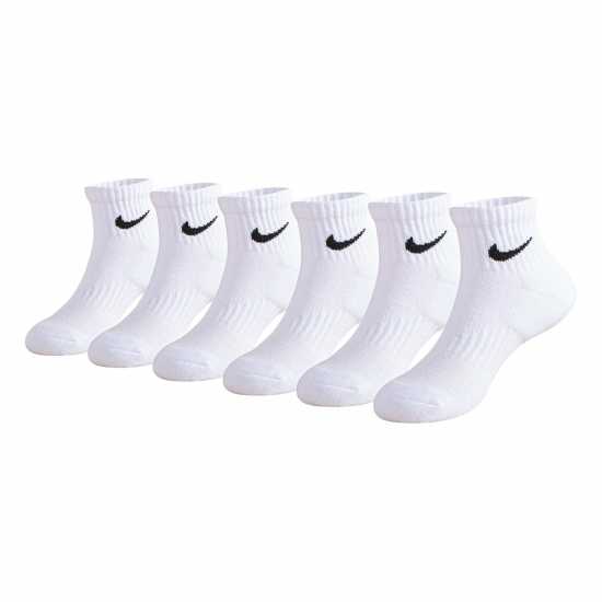 Nike 6Pk Perf Qrt Sk In00 White 