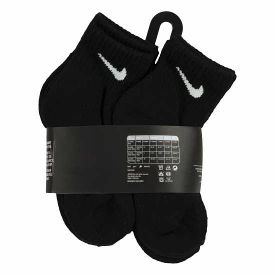 Nike 6Pk Perf Qrt Sk In00 Black 