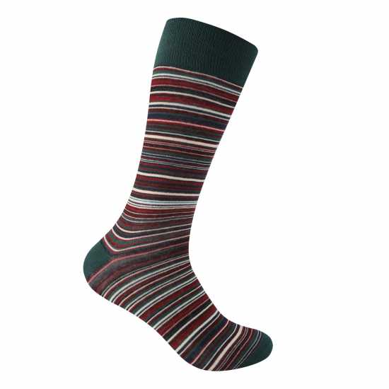 Firetrap 3Pk Strip Sock Mens  