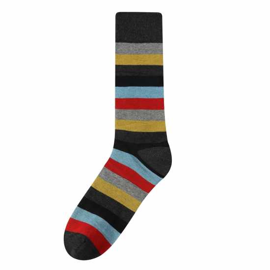 Firetrap 3Pk Strip Sock Mens  