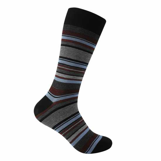 Firetrap 3Pk Strip Sock Mens  